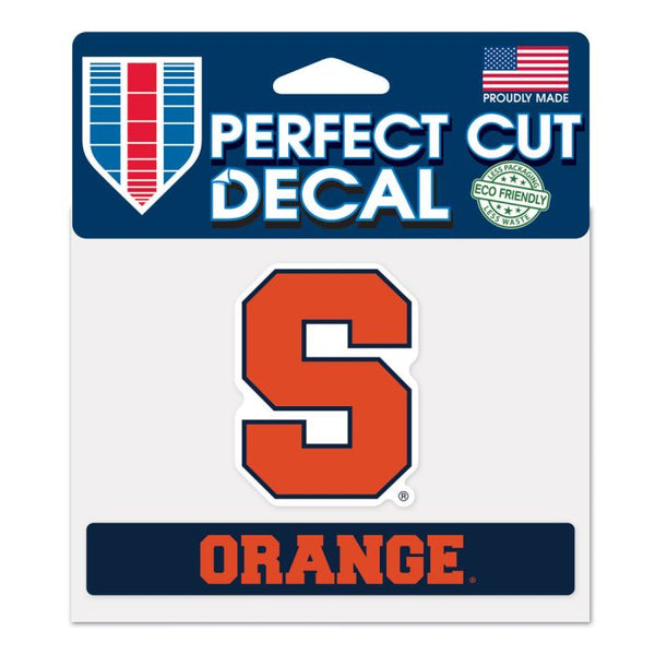 Wholesale-Syracuse Orange ORANGE Perfect Cut Color Decal 4.5" x 5.75"