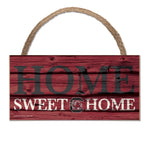 South Carolina Gamecocks HOME SWEET HOME Wood Sign w/Rope 5" x 10"