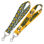 Green Bay Packers / Disney Mickey Mouse Lanyard Key Strap 1"