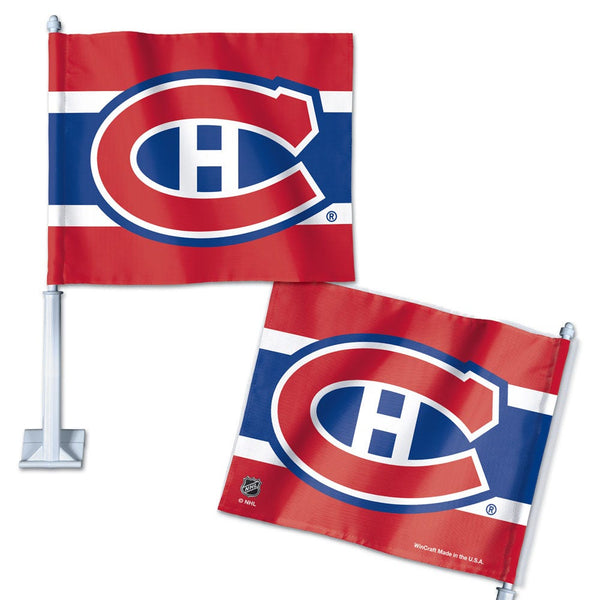 Montreal Canadiens Car Flag 11.75" x 14"
