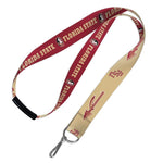 Wholesale-Florida State Seminoles Lanyards w/Breakaway 1"