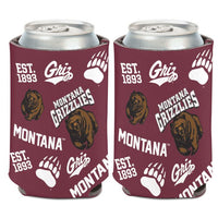 Wholesale-Montana Grizzlies SCATTERPRINT Can Cooler 12 oz.