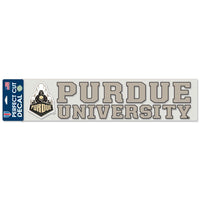 Purdue Boilermakers Perfect Cut Decals 4" x 17"