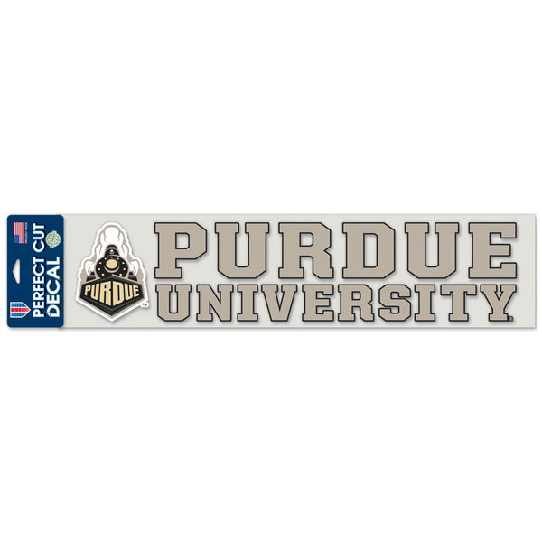 Purdue Boilermakers Perfect Cut Decals 4" x 17"