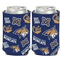 Montana State Bobcats SCATTERPRINT Can Cooler 12 oz.