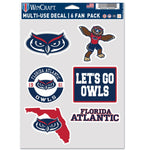 Florida Atlantic Owls Multi Use 6 FAN PACK