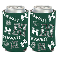 Hawaii Warriors SCATTERPRINT Can Cooler 12 oz.