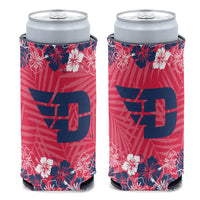 Dayton Flyers FLORAL 12 oz Slim Can Cooler