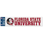 Wholesale-Florida State Seminoles Perfect Cut Decals 4" x 17"