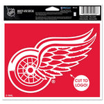 Detroit Red Wings Multi-Use Decal - cut to logo 5" x 6"