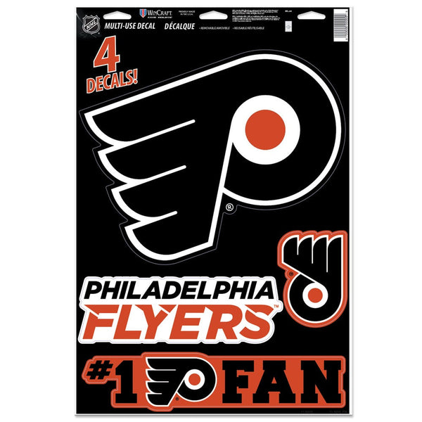 Philadelphia Flyers Multi-Use Decal 11" x 17"