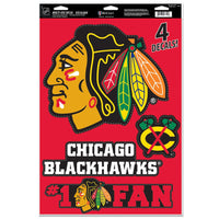 Chicago Blackhawks Multi-Use Decal 11" x 17"