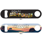 Missouri Tigers MISSOURI LAKE VIBES DESTINATION Metal Bottle Opener 2 Sided
