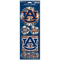 Auburn Tigers Prismatic Decal 4" x 11"