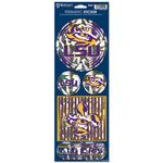 LSU Tigers Prismatic Decal 4" x 11"