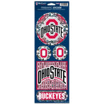 Wholesale-Ohio State Buckeyes Prismatic Decal 4" x 11"