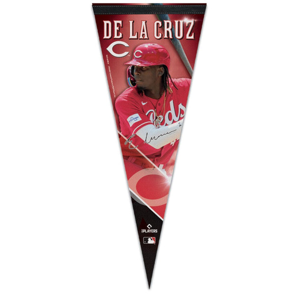 Cincinnati Reds PLAYERS CHOICE DIAMOND CLUB(R) Premium Pennant 12" x 30" Elly De La Cruz