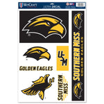 Wholesale-Southern Miss Golden Eagles Multi Use Decal 11" x 17"