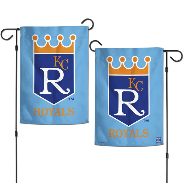 Kansas City Royals Garden Flags 2 sided 12.5" x 18"