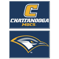 Wholesale-Tennessee Chattanooga Mocs Rectangle Magnet, 2pack 2" x 3"