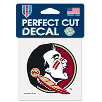 Wholesale-Florida State Seminoles Perfect Cut Color Decal 4" x 4"