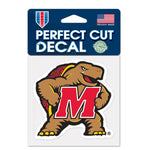 Wholesale-Maryland Terrapins Perfect Cut Color Decal 4" x 4"