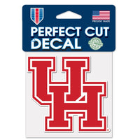 Wholesale-Houston Cougars Perfect Cut Color Decal 4" x 4"