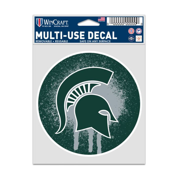 Wholesale-Michigan State Spartans SPRAY PAINT Fan Decals 3.75" x 5"