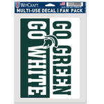 Wholesale-Michigan State Spartans TEAM EDITION GO GREEN GO WHITE Multi Use FAN PACK