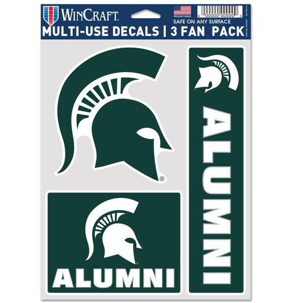 Wholesale-Michigan State Spartans ALUMNI Multi Use 3 FAN PACK