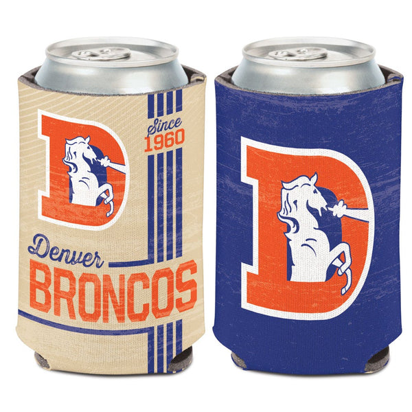 Denver Broncos / Classic Logo Vintage Can Cooler 12 oz.