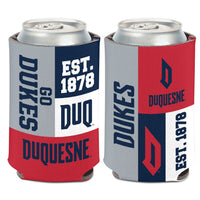Duquesne Dukes COLOR BLOCK Can Cooler 12 oz.