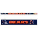 Chicago Bears Pencil 6-pack