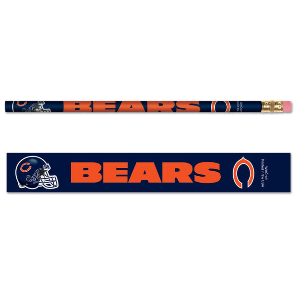 Chicago Bears Pencil 6-pack