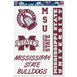 Mississippi State Bulldogs Multi Use Decal 11" x 17"