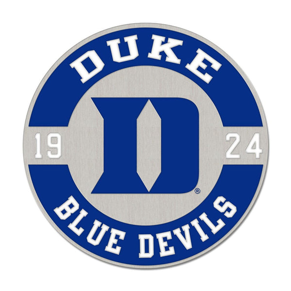 Duke Blue Devils Collector Enamel Pin Jewelry Card