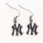 New York Yankees Earrings Jewelry Card