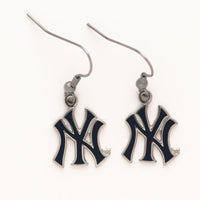 New York Yankees Earrings Jewelry Card