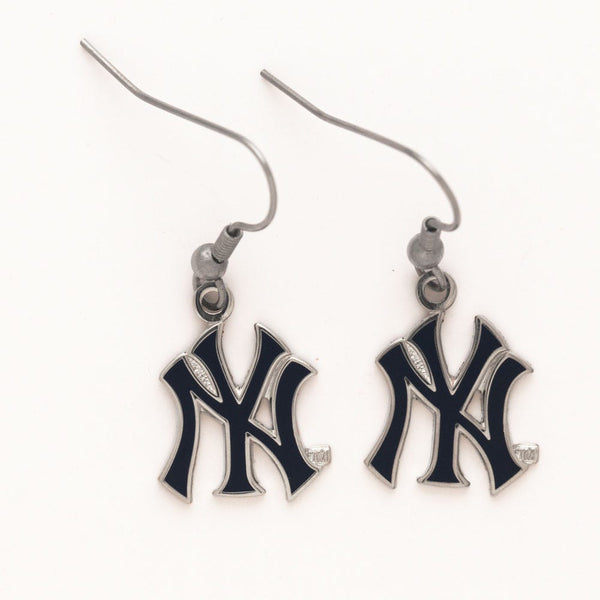 New York Yankees Earrings Jewelry Card