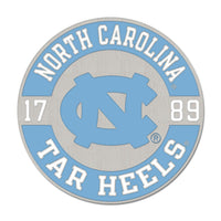 North Carolina Tar Heels ESTABLISHED Collector Enamel Pin Jewelry Card