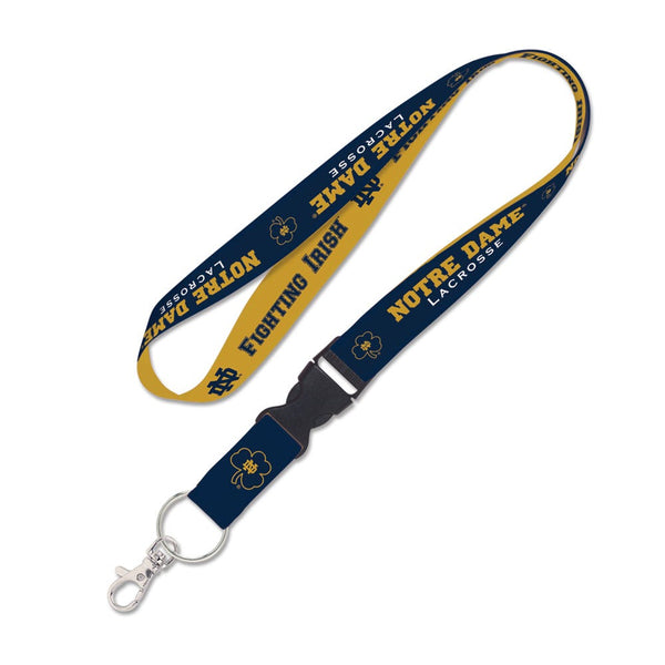 Notre Dame Fighting Irish LACROSSE Lanyard w/detachable buckle 1"