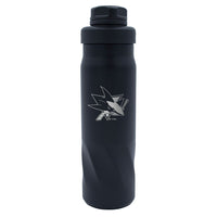 San Jose Sharks 20 OZ 20oz Morgan Stainless Steel Water Bottle