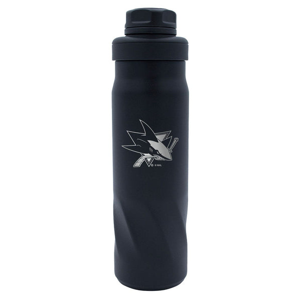 San Jose Sharks 20 OZ 20oz Morgan Stainless Steel Water Bottle
