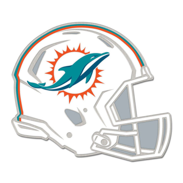 Miami Dolphins helmet Collector Enamel Pin Jewelry Card