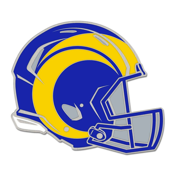 Los Angeles Rams helmet Collector Enamel Pin Jewelry Card