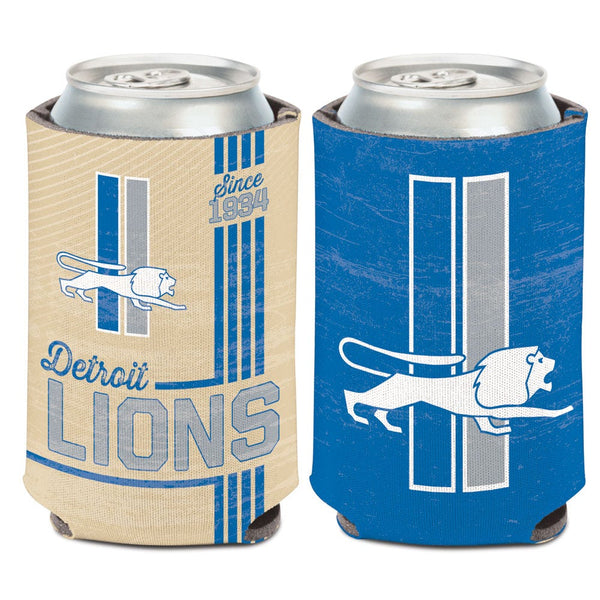 Detroit Lions / Classic Logo Vintage Can Cooler 12 oz.