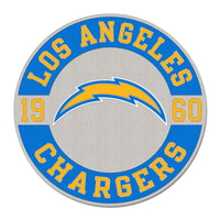Los Angeles Chargers Established Collector Enamel Pin Jewelry Card