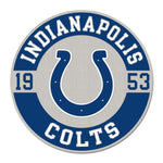 Indianapolis Colts Established Collector Enamel Pin Jewelry Card