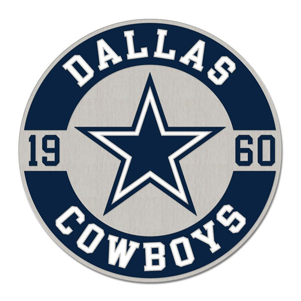 Dallas Cowboys Established Collector Enamel Pin Jewelry Card