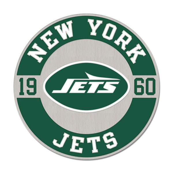 New York Jets ESTABLISHED Collector Enamel Pin Jewelry Card